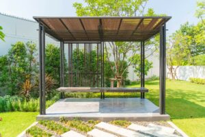 Pergola sur mesure à Lit-et-Mixe